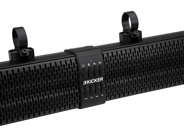 Kicker 47KPB1 - 21 tommer  soundbar Blåtann AUX Linje ut