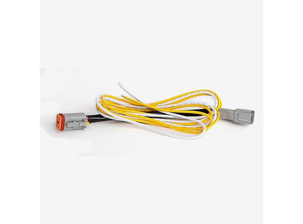 Adapterkabel - 4DT til 2DT + 2 ledere 20cm DT adapter + 2 ledere (1m)