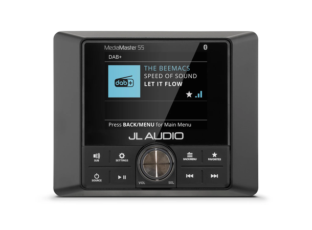 JL Audio MM55 MediaMaster® 4x25W DAB USB NMEA2000 
