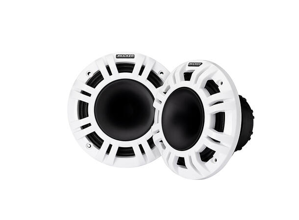 Kicker 48KMXL654 høyttalere 6,5" m/horn til båt/UTV 