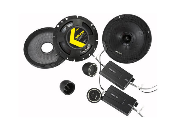 Kicker CSS674 høyttalere 6,7" (165mm) komponentsett 4ohm 