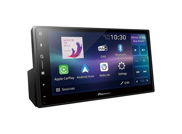 Pioneer multimediaspiller SPH-DA77DAB DAB+,BT, Trådløs Carplay & Android Auto 