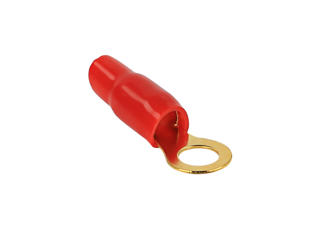 Ringsko 20 mm²  m/8,4mm hull 50stk Rød 