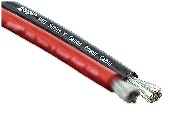Stinger - SPW14TB(METER)strømkabel 25mm² Sort, pris pr meter 