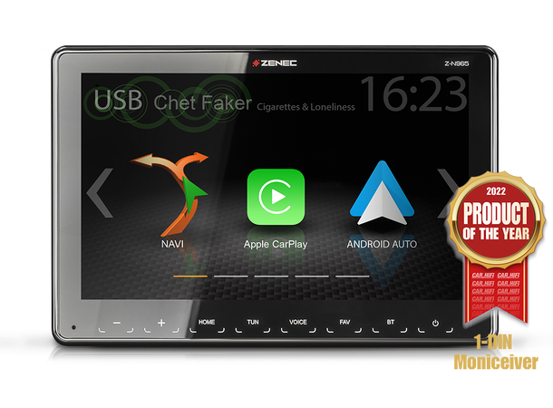 Zenec Z-N965 Topputstyrt infotainment 