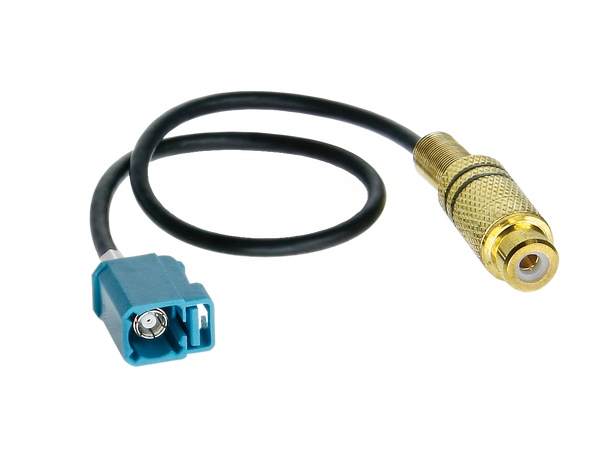ACV Adapter Fakra til RCA hunn (Type MB ryggekamera input) 