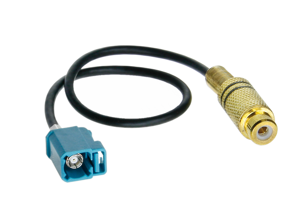 Adapter Fakra til RCA hunn (Type MB ryggekamera input) 