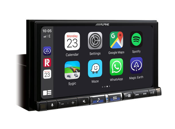 Alpine iLX-705D (B-vare) 7  Digital Media Station(universal 2-DIN 