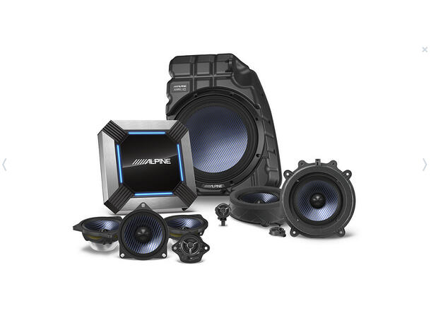 Alpine lydoppgradering for Tesla model 3 Passer model 3, 2019-2021 