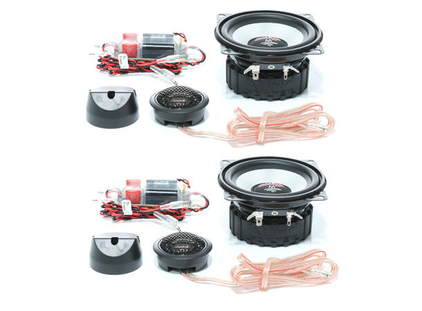 Audio System M 100 EVO 2 M serien, 4" komponentsett 
