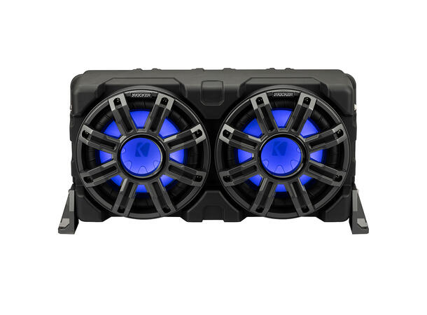 Kicker MWLE104 - basskasse 10" med slave (lav profil) 