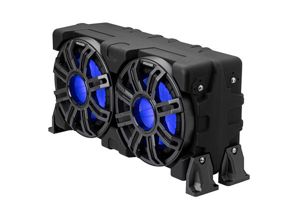 Kicker MWLE104 - basskasse 10" med slave (lav profil) 