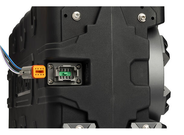 Kicker MWLE104 - basskasse 10" med slave (lav profil) 