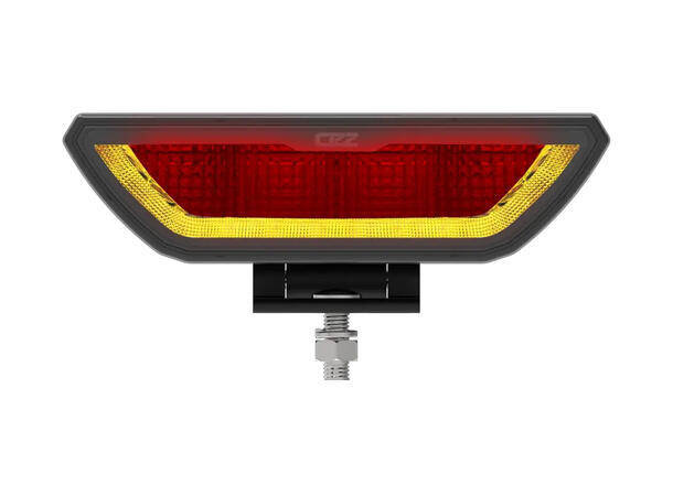 OZZ WR2 65 LED ryggelys/arbeidslys med R65 varsellys