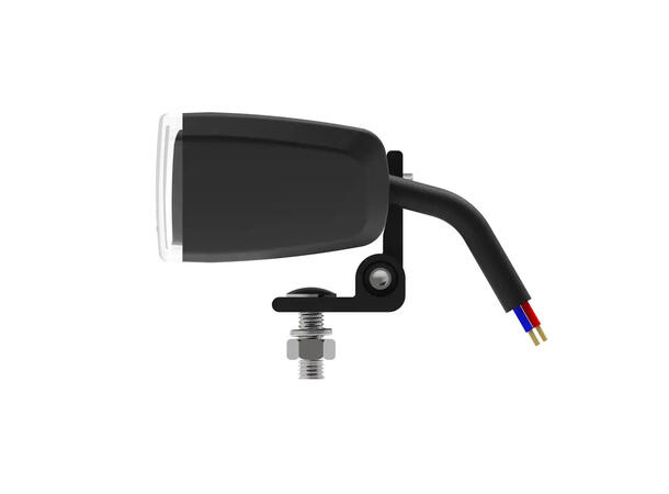 OZZ WR2 65 LED ryggelys/arbeidslys med R65 varsellys