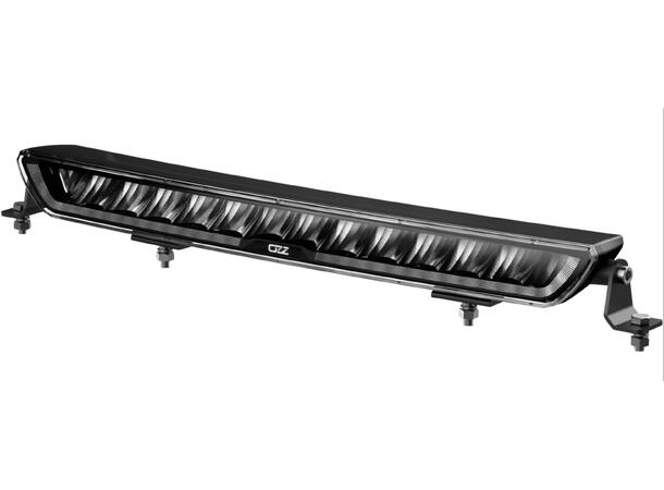 OZZ XB1 P20" fjernlys ledbar, kurvet m/posisjonslys SORT utførelse 