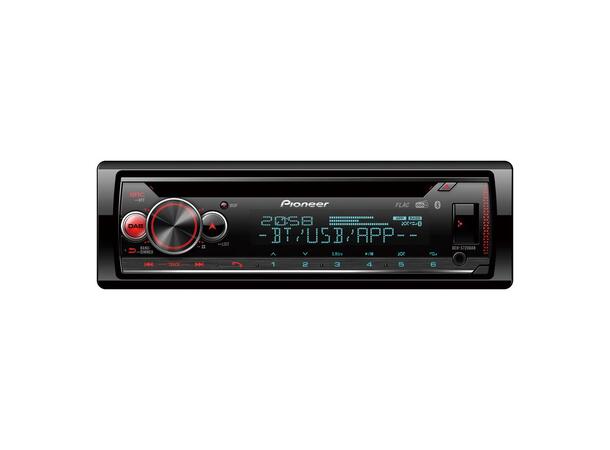 Pioneer DEH-S720DAB | 1-DIN bilradio med DAB+ og Bluetooth