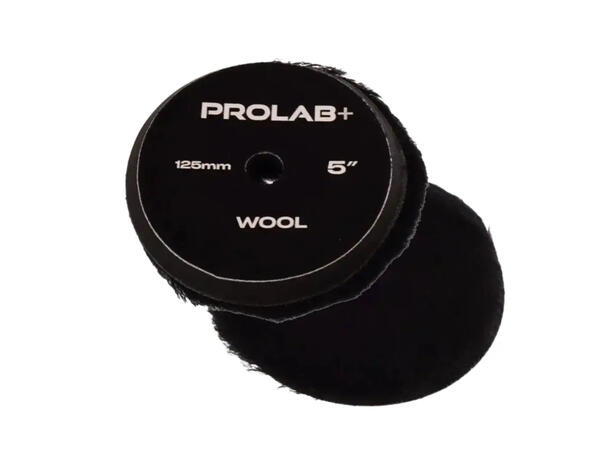 Prolab+ Wool polishing pad Passer til 125mm bakplate, Ullpute 