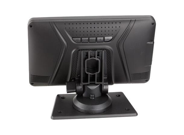 Universal 7" LCD Skjerm med 2xRCA inngang. 