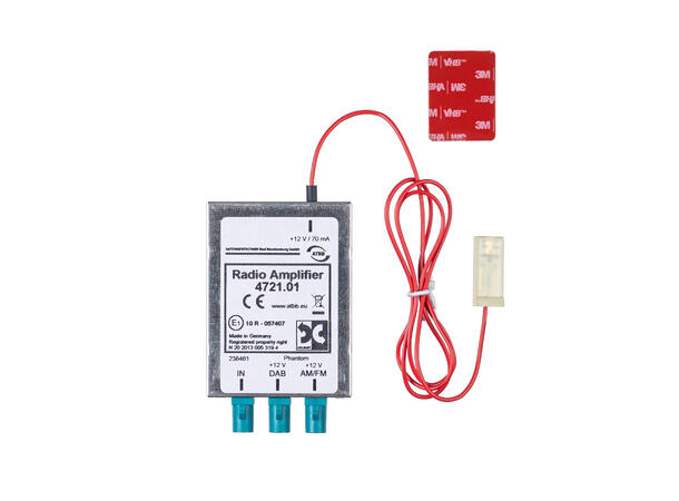 ATTB FM/DAB splitter - Fakra Fakra (han) x 3 