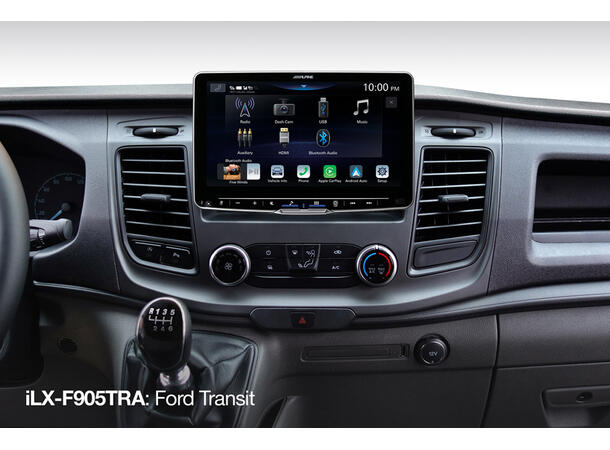 Alpine ILX-F905TRA - hovedenhet Ford Transit Custom 2018-> 