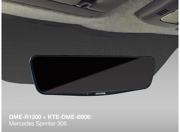 Alpine KTE-DME-B906 - speilfeste for DME-R1200  MB Sprinter 906 