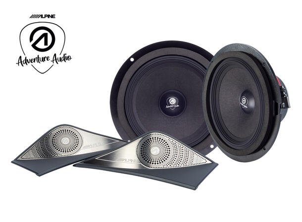 Alpine SPC-106S907-2 høyttaleroppgrad. for Mercedes Sprinter W907/910 