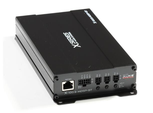 Audio System 9 kanals DSP forsterker 8x100W + 1x30W, BT 