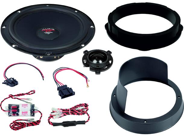 Audio System XFIT VW T6 - høyttalere 150 W Plug & Play komponentsystem 