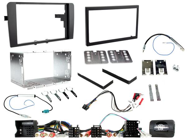 Connects2 Komplett monteringskit 2-DIN Audi A3 2003 - 2012 
