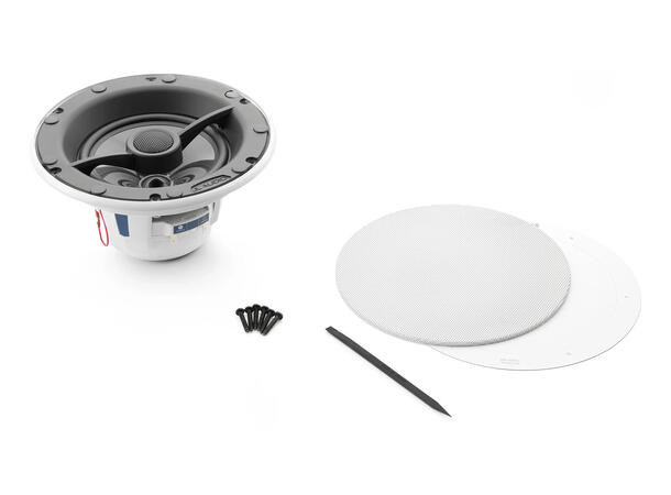 JL Audio M6-650x-L-GwSw - høyttaler 6,5" coaxial med HVIT Luxe grill 