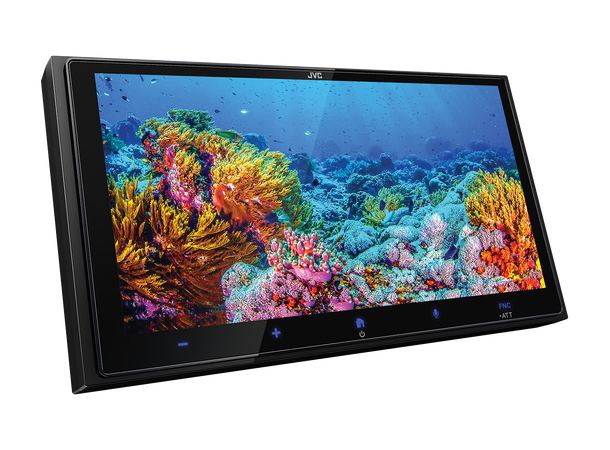 JVC KW-M795DBW - hovedenhet 2DIN 6,92" skjerm,CarPlay,Android Auto,HDMI 