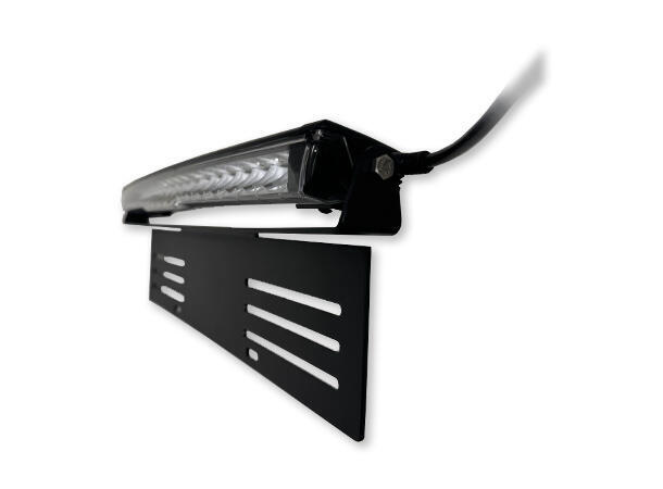 Lazer® Lyspakke med Glide 18 Elite ELITE. Med skiltplate sidemount. 