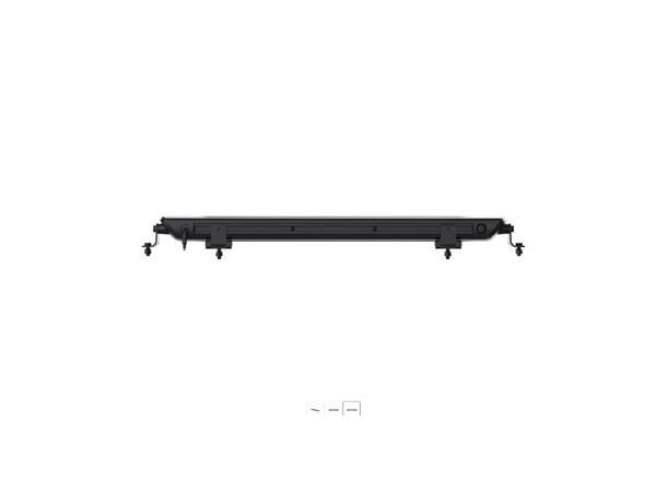 OZZ XB1 P27" fjernlys ledbar kurvet ledbar kurvet m/posisjonslys Sort hus 