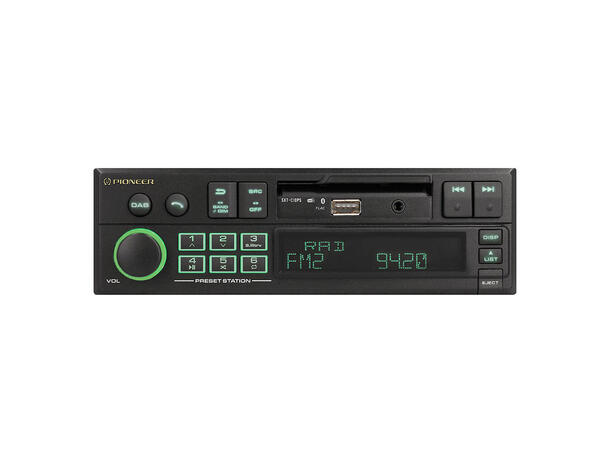 Pioneer SXT-C10PS Retroradio BT, DAB+, USB, AUX, ikke CD 