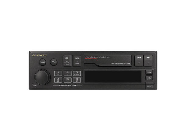 Pioneer SXT-C10PS Retroradio BT, DAB+, USB, AUX, ikke CD 