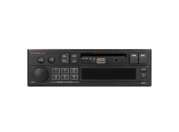Pioneer SXT-C10PS Retroradio BT, DAB+, USB, AUX, ikke CD 