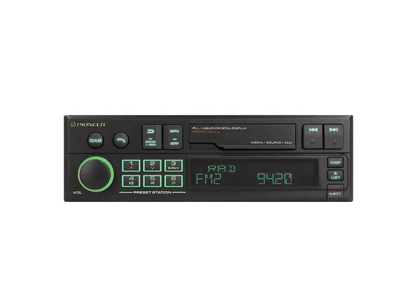 Pioneer SXT-C10PS Retroradio BT, DAB+, USB, AUX, ikke CD 