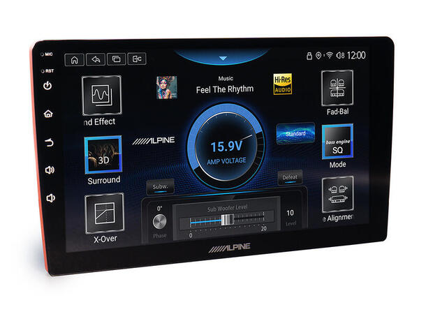 Alpine digital mediaspiller - INE-AW409S Android spiller, 9" touchskjerm 