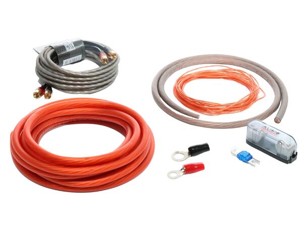 Audio System 20mm² kabelsett Tysk kvalitet,OFC, mini ANL sikring, RCA 