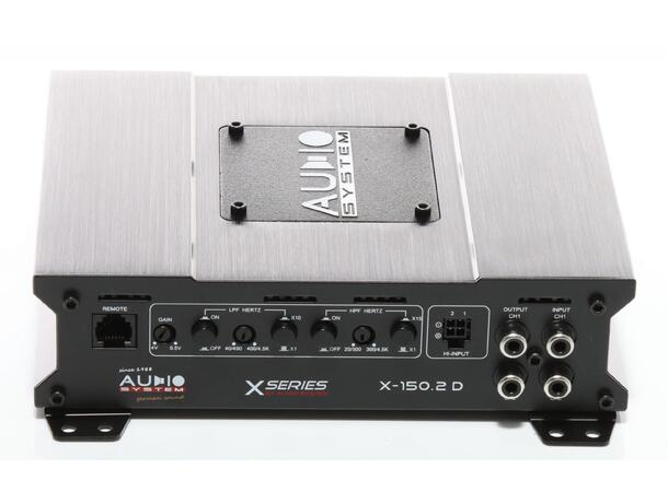 Audio System 2  kanals forsterker 2x150 Watt RMS 