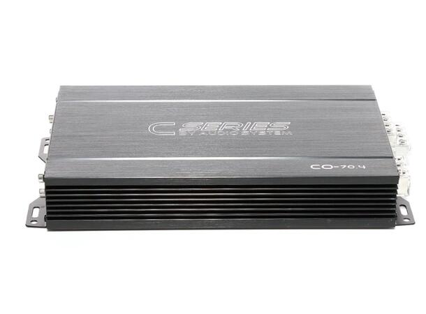 Audio System 4 kanals forsterker 4x70WRMS @ 4 ohm, 4x110WRMS @ 2ohm 