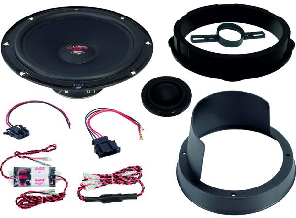 Audio System XFIT VW T5 - høyttalere 150 W Plug & Play komponentsystem 