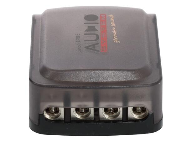 Audio System strømfordeler m/sikring 4 x mini ANL 