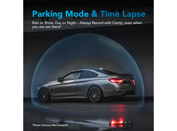 AutoSky ADC-201 dashcam 2K, WiFi, Appstyring 