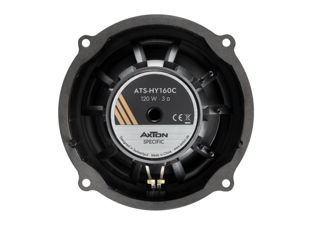 Axton ATS-HY160C- 16 cm komponentsett Hyundai i30 (PD), Plug and Play 