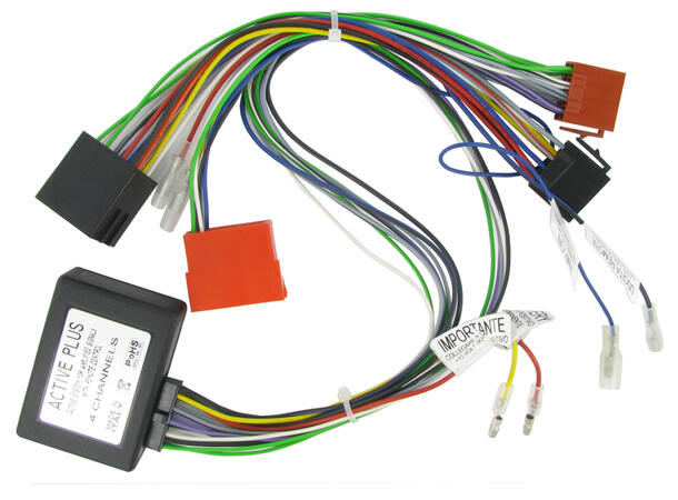 Connects2 Aktiv-adapter Audi (-->2007) (ISO) m/Full Bose system 