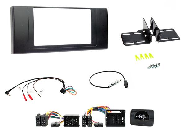 Connects2 Komplett monteringskit 2-DIN BMW X5 (E53) 2000-2006 