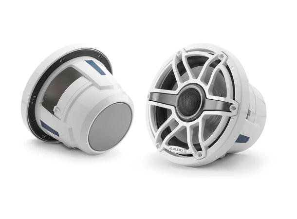 JL Audio M6-880X-S-GwGw høyttalere 8,8", 250W, 4ohm hvit-sport-grill 