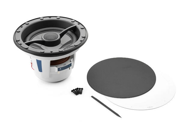 JL Audio M6-880x-L-SbSb - høyttaler 8,8" coaxial med SORT Luxe grill (1 stk) 